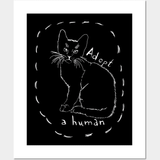 Adopt a Human Posters and Art